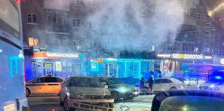 В Новосибирске патрульный автомобиль попал в ДТП на улице Титова